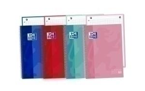BLOCK OXFORD EU. BOOK 1 A5 80H CUADRIC 5X5 SURTIDO /400186642
