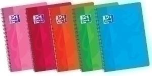 BLOC OXFORD SCHOOL tapa BLANDA 4º 80h CUADRIC.4x4 90g SURTIDO (5 col.)