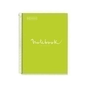 BLOC MIQUELRIUS EMOTIONS NOTEBOOK 5 micro.tapa EXTRA A5 120h 90g HORIZONTAL LIMA