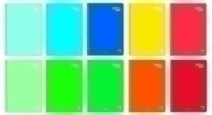 BLOC PACSA XTRA PLUS tapa EXTRA Fº 80h LISO 90g SURTIDO (10 col.)