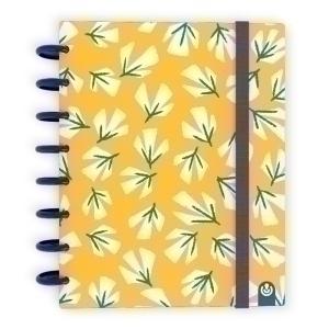 BLOC CARCHIVO INGENIOX LIMITED EDITION 2 tapa PP A4 100h 100g CUADRIC.5x5 AMARILLO