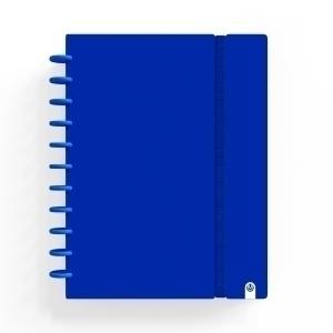 BLOC CARCHIVO INGENIOX INTENSE tapa PP FOAM A4 80h 100g CUADRIC.5x5 AZUL OSCURO