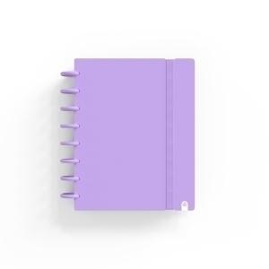 BLOC CARCHIVO INGENIOX PASTEL tapa PP FOAM A5 80h 100g CUADRIC.5x5 MALVA