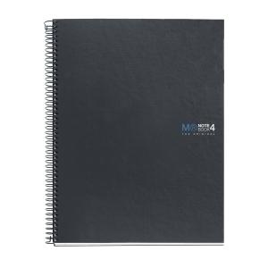 BLOC MIQUELRIUS THE ORIGINAL NOTEBOOK 4 micro.tapa DURA A4 160h 70g LISO GRAFITO