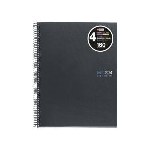 BLOC MIQUELRIUS THE ORIGINAL NOTEBOOK 4 micro.tapa DURA A5 160h 70g HORIZONTAL GRAFITO