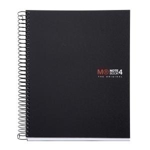 BLOC MIQUELRIUS THE ORIGINAL NOTEBOOK 4 micro.tapa PP A5 140h 70g CUADRIC.5x5 NEGRO