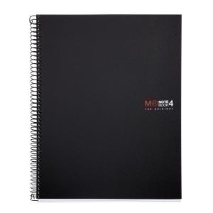 BLOC MIQUELRIUS THE ORIGINAL NOTEBOOK 4 micro.tapa PP A4 140h 70g CUADRIC.5x5 NEGRO