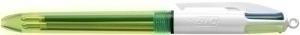 BOLIGRAFO de  4 COLORES BIC FLUO NEON