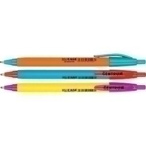 BOLIGRAFO CENTRUM RETRACTIL EASE TINTA AZUL COLORES SURTIDOS