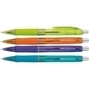 BOLIGRAFO CENTRUM RETRACTIL VICTORY TINTA AZUL COLORES SURTIDOS