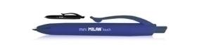 BOLIGRAFO MILAN RETRACTIL P1 TOUCH MINI AZUL