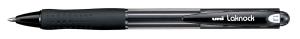 BOLIGRAFO RT. UNI-BALL LAKNOCK SN-100 1,0  NEGRO