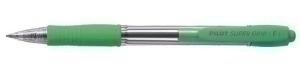 BOLIGRAFO RT. PILOT SUPERGRIP  VERDE CLARO