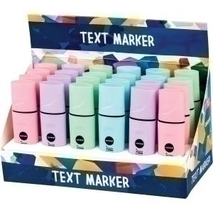 MARCADOR FLUOR CENTRUM PASTEL EXPOSITOR de 24