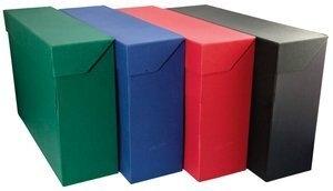 CAJA de TRANSFERENCIAS MARIOLA GELTEX A4 sin OLLAOS NEGRO