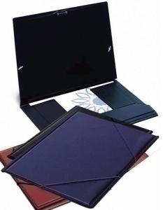 CARPETA de GOMAS y BOLSA IBERPLAS PVC Fº NEGRO