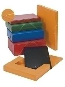 CARPETA de PROYECTOS CARCHIVO CARTON PINTADO Fº GOMAS 12 cm NEGRO