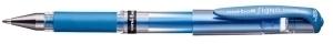 ROLLER GEL UNI-BALL SIGNO BROAD 1,0 (UM-153) AZUL METALICO