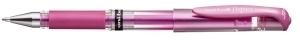 ROLLER GEL UNI-BALL SIGNO BROAD 1,0 (UM-153) ROSA METALICO