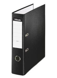 ARCHIVADOR palanca ESSELTE PLASTICO FORRADO con RADO Fº 75mm NEGRO