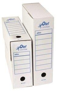 CAJA ARCHIVO DEFINITIVO OLEF CARTON Fº 100mm