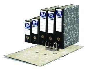 ARCHIVADOR palanca UNISYSTEM NOVOCLAS CARTON sin RADO 4º APAISADO 65mm NEGRO
