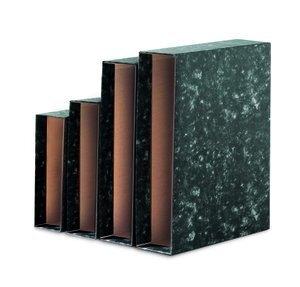 CAJA para ARCHIVADOR UNISYSTEM NOVOCLAS Fº 86mm NEGRO