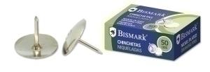 CHINCHETA BISMARK NIQUELADA CAJA de 50