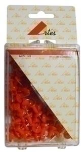 AGUJA SEÑALIZADORA PUSH-PIN ARTES CAJA de 100  ROJAS