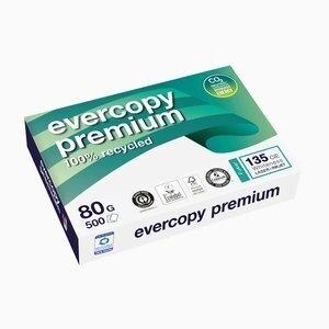 PAPEL RECICLADO A4 CLAIREFONTAINE EVERCOPY PREMIUM 80g 500h