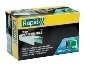 GRAPAS RAPID CLAVADORA 140/ 8 mm. GALVANIZADAS caja de 5000