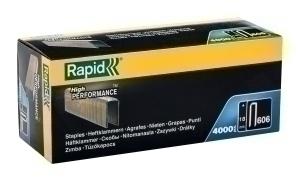GRAPAS RAPID CLAVADORA 606/ 18 mm. GALVANIZADAS caja de 4000