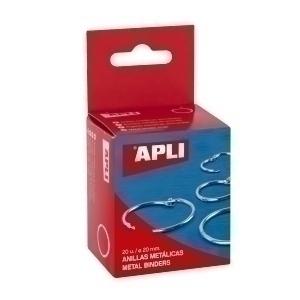 ANILLAS APLI Nº 1 CAJA DE 20     20MM