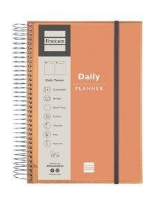 AGENDA FINOCAM MYTIME PERSONALIZABLE NO FECHADA ESPIRAL tapa PP con GOMA E10 155x212 D/P