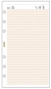 RECAMBIO AGENDA FINOCAM C952 CLASSIC 609 94x171 TELEFONOS 50h