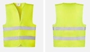 CHALECO OUTAS ALTA VISIBILIDAD AMARILLO TALLA L