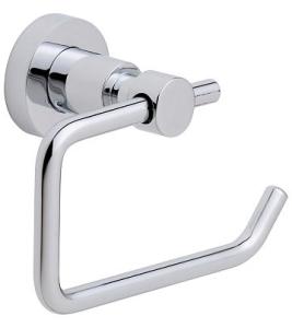 SOPORTE PORTARROLLOS WC TESA LOXX SIN TAPA AUTOADHESIVO CROMADO