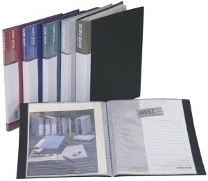 CARPETA FUNDAS (TARIFARIO) DATA BANK PP RIGIDO A4  10 F. NEGRO