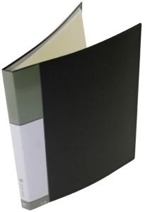 CARPETA FUNDAS (TARIFARIO) DATA BANK PP RIGIDO A4  60 F. NEGRO
