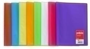 CARPETA FUNDAS (TARIFARIO) GRAFOPLAS PP FLEXIBLE POLIPLAS TRANS. Fº 40 F. MALVA