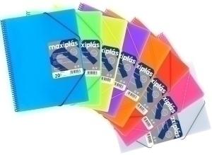 CARPETA FUNDAS (TARIFARIO) GRAFOPLAS ESPIRAL PP RIGIDO MAXIPLAS A4 20 F. TRANSLUCIDO NATURAL