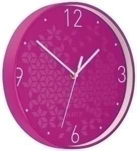 RELOJ PARED LEITZ WOW ANALOGICO 29 CM FUCSIA /90150023