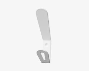 PERCHERO PARED EC/02 1 COLGADOR COLOR BLANCO