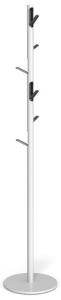 PERCHERO PIE MADE DESIGN TORINO 6 COLGADORES 180x36 COLOR BLANCO
