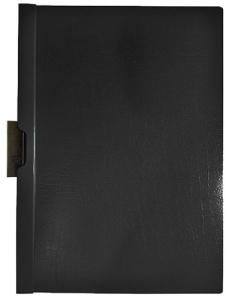 DOSIER CLIP ESSELTE PVC CLIP FILE A4 pinza METAL 30h NEGRO VIVIDA