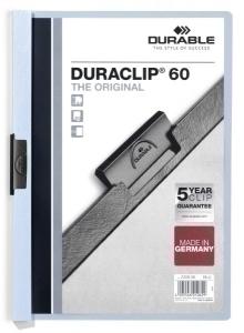 DOSIER CLIP DURACLIP PVC A4 2209 pinza METAL 60h AZUL CLARO