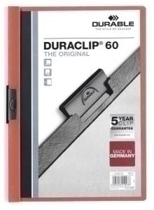 DOSIER CLIP DURACLIP PVC A4 2209 pinza METAL 60h ROJO