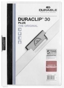 DOSIER CLIP DURACLIP PVC A4 2213 CANGURO pinza METAL 30h BLANCO