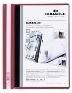 DOSIER FASTENER DURABLE DURAPLUS 2579 A4 ROJO