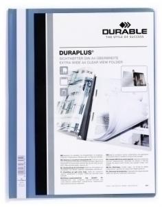 DOSIER FASTENER DURABLE DURAPLUS 2579 A4 AZUL CLARO